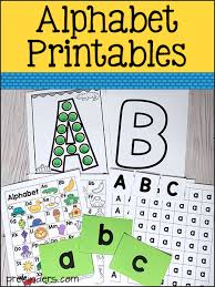 alphabet printables for pre k