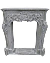 Corner Fireplace Mantel Grey