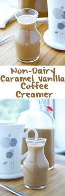caramel vanilla coffee creamer