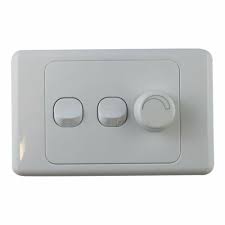 3 Gang Wall Plate With Switch Led