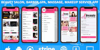 beauty salon booking system app ionic