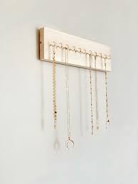 Wall Necklace Holder Hanging Jewelry