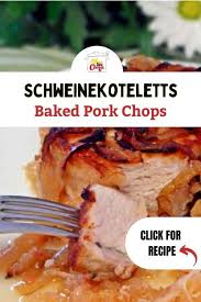 baked pork chops with sauer