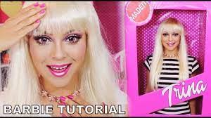 barbie makeup tutorial halloween