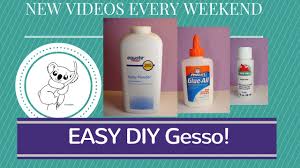 easy diy gesso process tutorial you