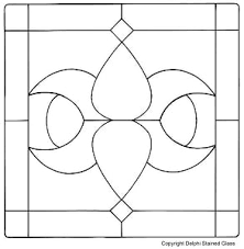 free geometric design pattern window