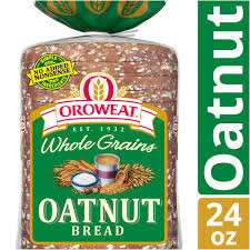 oroweat whole grains oatnut bread baked