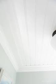 diy beadboard ceiling tutorial easy