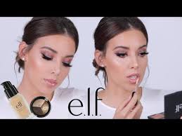 full face using only e l f makeup