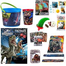 We all remember jurassic park. Jurassic Park World Fallen Kingdom Coloring Book Toy Set Of 10 Trex Raptor Activity Crayons Dinosaur Candy Rings Pops Basket Stocking Stuffer For Children Ages 4 10 Educational Toys Planet