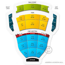 Tn Performing Arts Center Andrew Jackson Hall Tickets