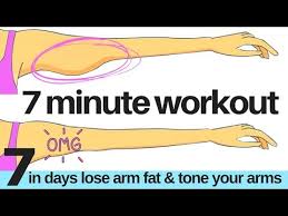 7 Day Challenge 7 Minute Workout To Lose Arm Flab Arm