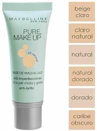 maybelline pure make up foundation
