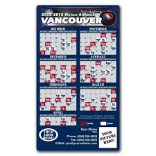 Logo is a registered trademark but free to use so long as it is not used for profit. Vancouver Canucks Pro Hockey Schedule Magnets 4 X 7 Custom Magnets