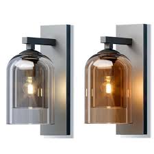 Double Glass Wall Light Furniture