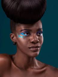 idea hair makeup model black woman