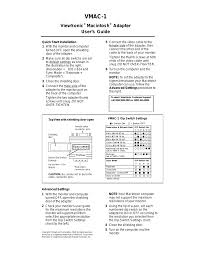 Viewsonic Vmac 1 User Manual 1 Page