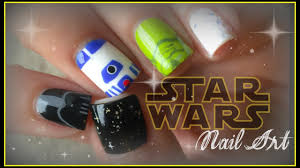 star wars nail art you