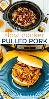 slow cooker pulled pork mess for less