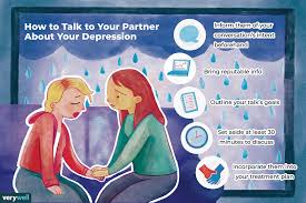 your partner about your depression