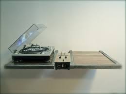 floating record player or turntable