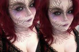 halloween makeup nature witch she