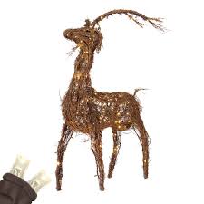 You have searched for outdoor lighted reindeer and this page displays the closest product matches we have for outdoor lighted reindeer to buy online. Outdoor Christmas Decorations Grapevine Standing Reindeer Warm White Led Outdoor Yard Decoration