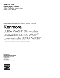 Fits kenmore dishwasher, model number 17589200. Kenmore 13543 13479 13542 13473 13472 13549 Owner S Manual Manualzz