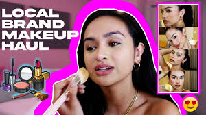 filipino brands only makeup haul not