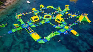 floating water park opens in north