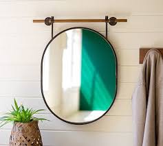 Cooper Oval Wall Mirror Pottery Barn