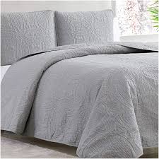 Mellanni Bedspread Coverlet Set Gray Comforter Bedding Cover Oversized 3 Piece Quilt Set Full Queen Light Gray Walmart Com Walmart Com