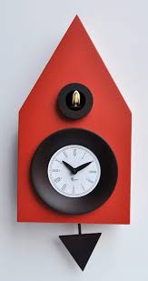 Medium Red Cucu Dark Cuckoo Clock