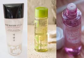 korean skin cleansing varieties and