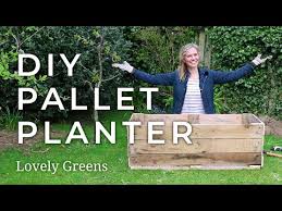 How To Make A Diy Pallet Planter