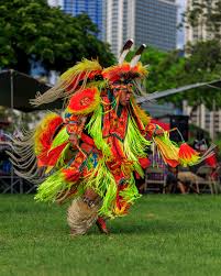 native american traditions at pow wow