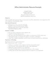 High School Student Job Resume Sample Resumes For Jobs A Examples