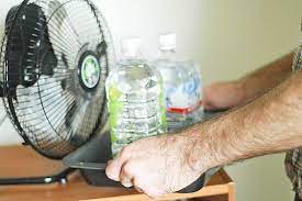 Essentially what we'll be doing is using the power of evaporative cooling and a fan to bring down the temperature in your room. Pin On Diy