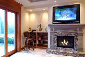 Tv Mounting Over The Fireplace Only