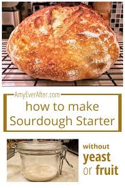 how to make sourdough starter with just