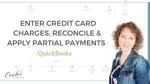 how to enter credit card charges
