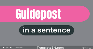 use guidepost in a sentence