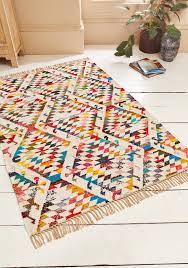adira recycled hand loom kilim rug
