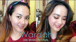wardah one brand tutorial tips