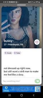 All bussy- 27 Philadelphia, PA Female Today not dressed up right now, but  still want a str8 man to make me feel like a sissy. Say something nice!  FANDUEL - iFunny Brazil