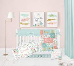 Baby Girl Crib Bedding Boho Nursery