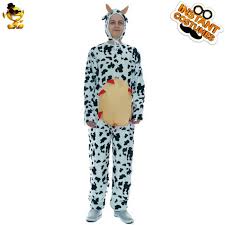 male prank cow costume cosplay makeup