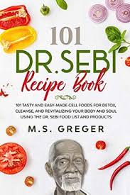 comprar dr sebi recipe book 101 tasty