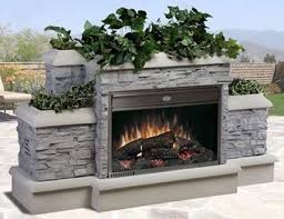 Outdoor Electric Fireplaces Ideas On