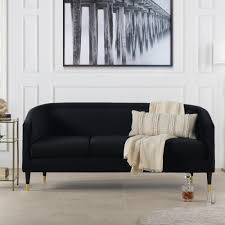 black velvet sofa in the couches sofas